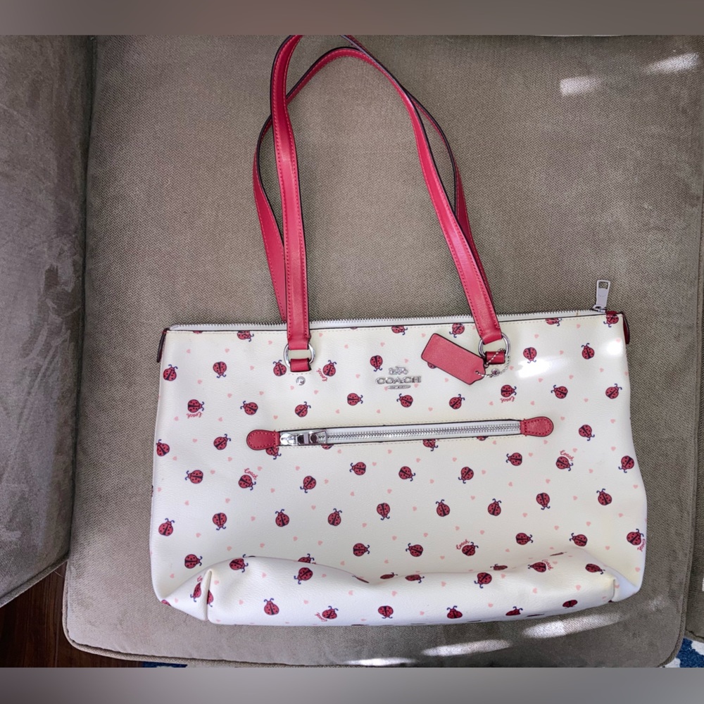 Coach Tote in Limited Edition ladybug print